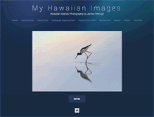 Tablet Screenshot of myhawaiianimages.com